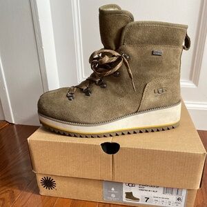 Ugh W Birch Lace Up Boot
